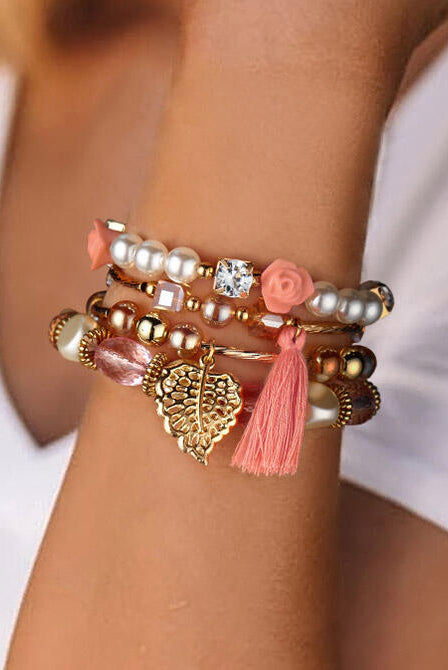 Rose Pink Bracelet Bunch
