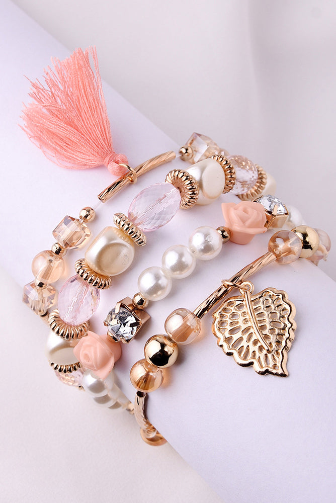 Rose Pink Bracelet Bunch