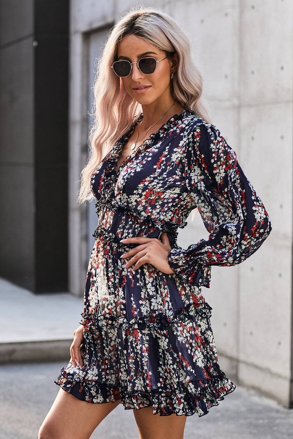 Annabelle Open Back Dress
