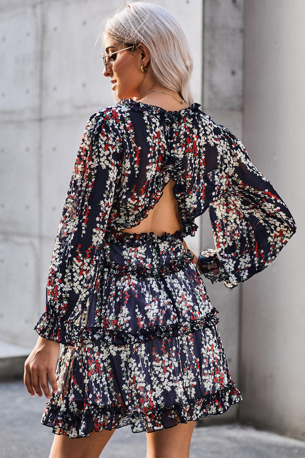 Annabelle Open Back Dress