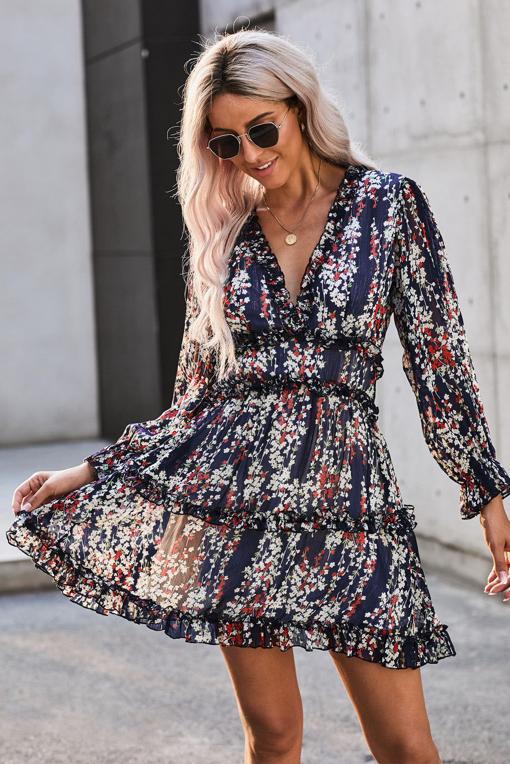 Annabelle Open Back Dress