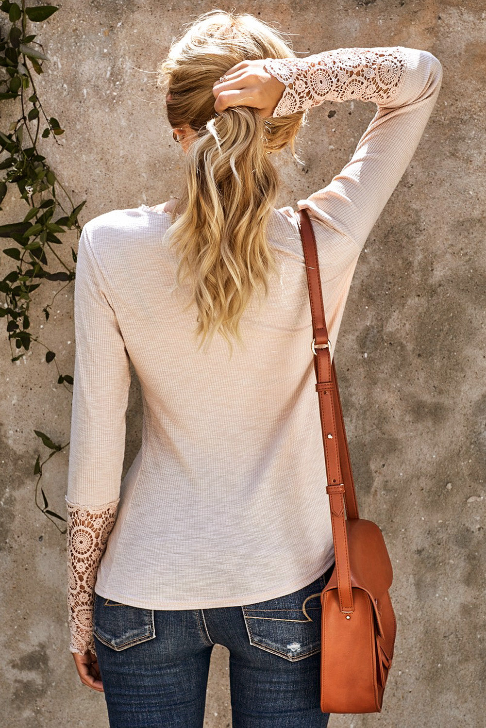 Long Sleeve Lace Top
