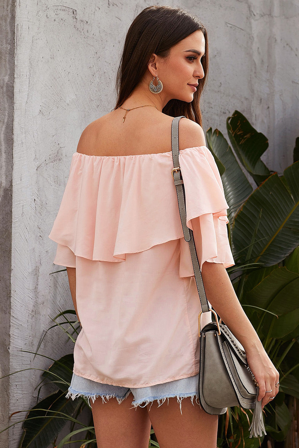 Pretty in Pink Ruffle Top