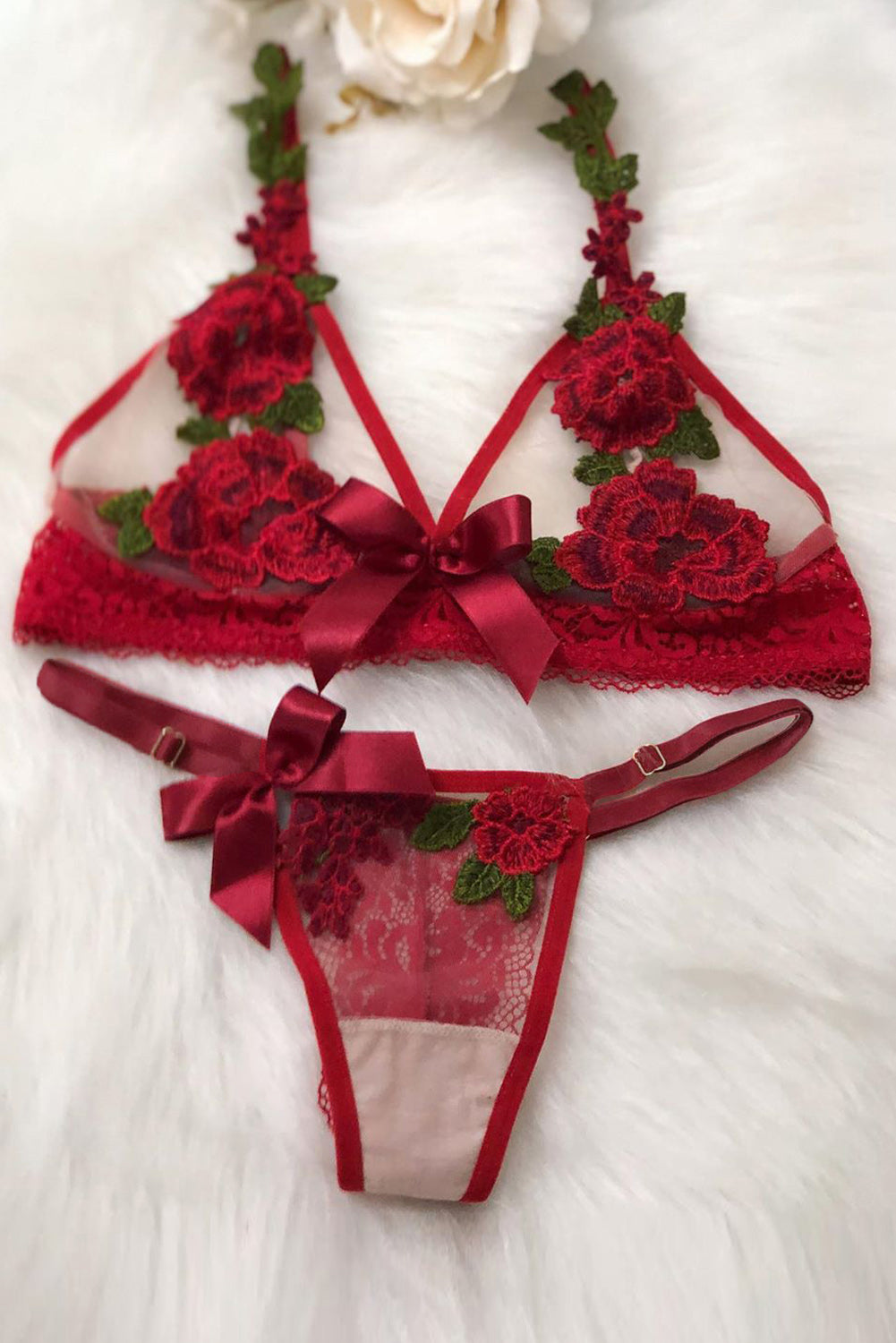Rosie Bra and Thong Set