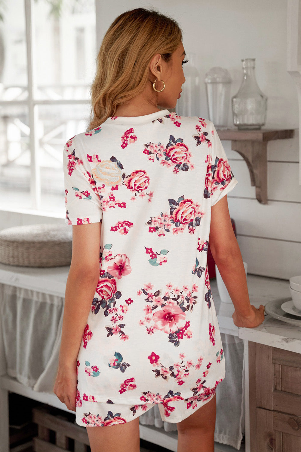 Floral Pajama Set