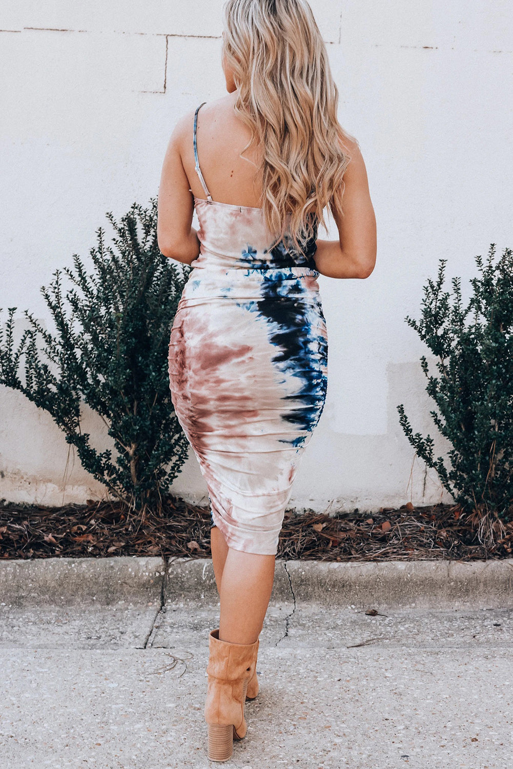 Tie Dye Bodycon Dress