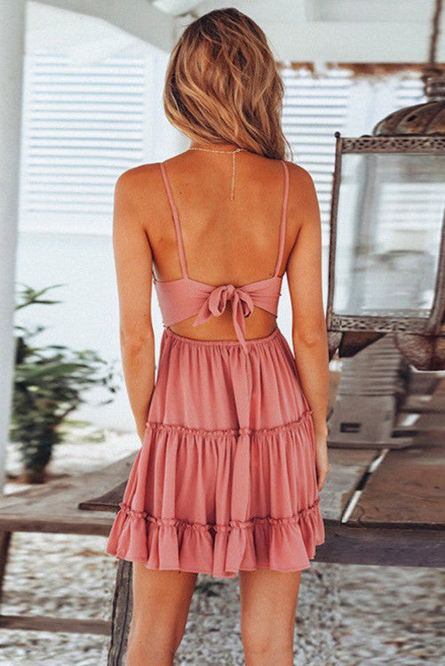 Spaghetti Strap Mini dress