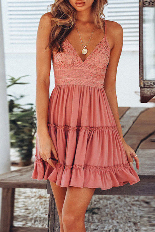 Spaghetti Strap Mini dress