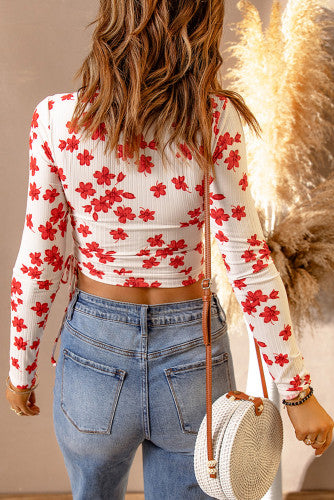 Floral Crop Top