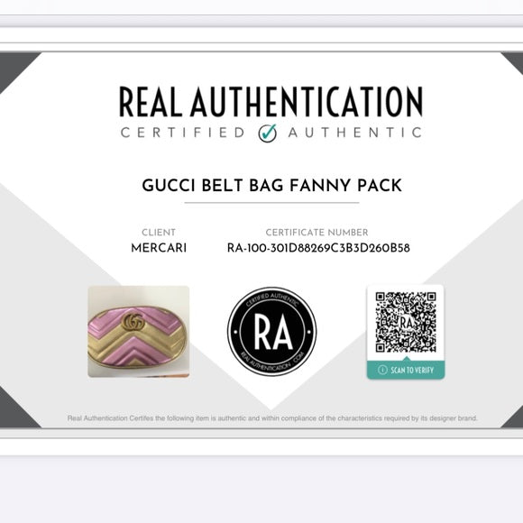 Gucci Marmont Fanny Pack