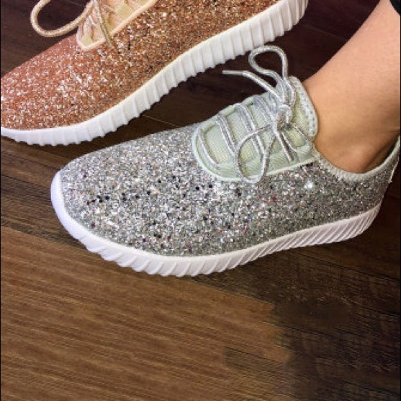 Rose Gold Sneakers