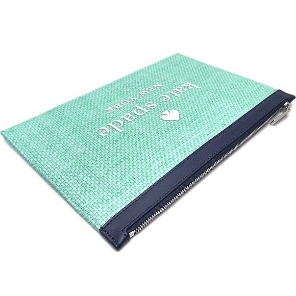Kate Spade Straw Clutch