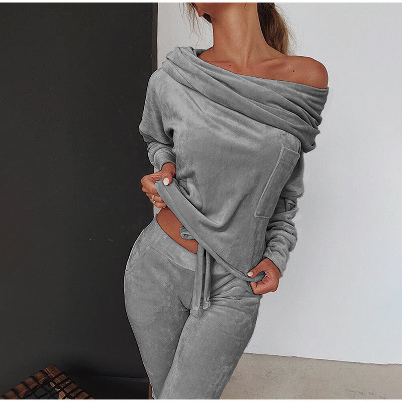 Velour Suit Set