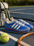 Adidas SL 72 RS Blue Suede Retro Sneakers Women’s 7.5 Runner Shoes