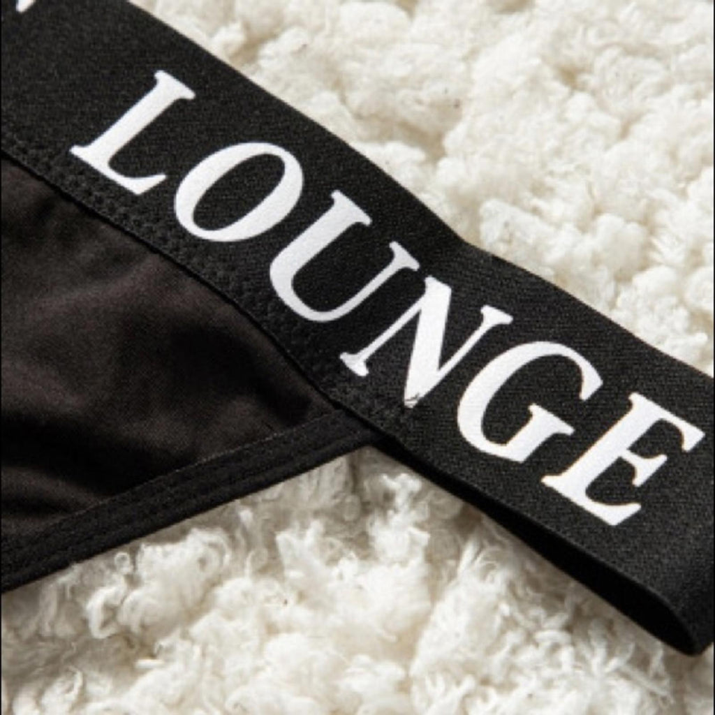 Lounge Triangle Bra & Thong Set
