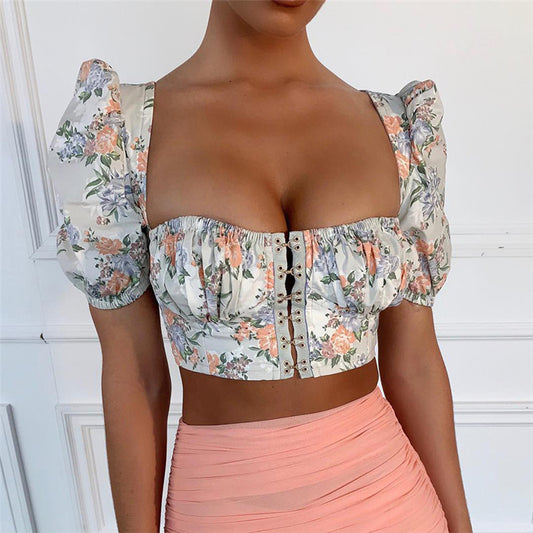 Floral Crop Top