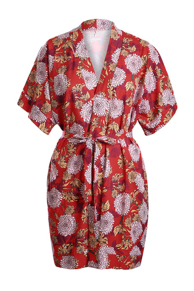 Take It Easy Kimono Dress