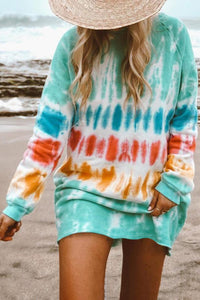 Tie Dye Mini Dress