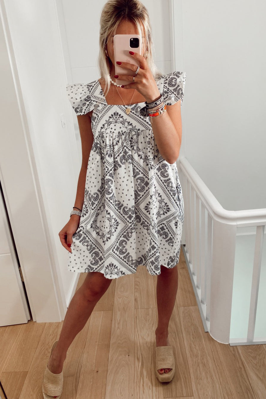 Cotton swing dress