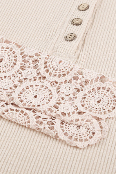 Long Sleeve Lace Top